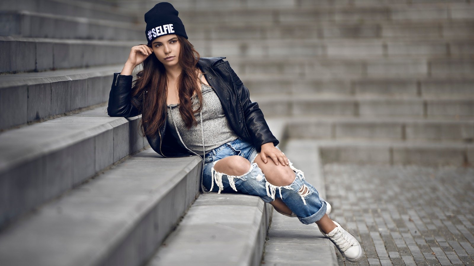 Sassy girls in Srinagar