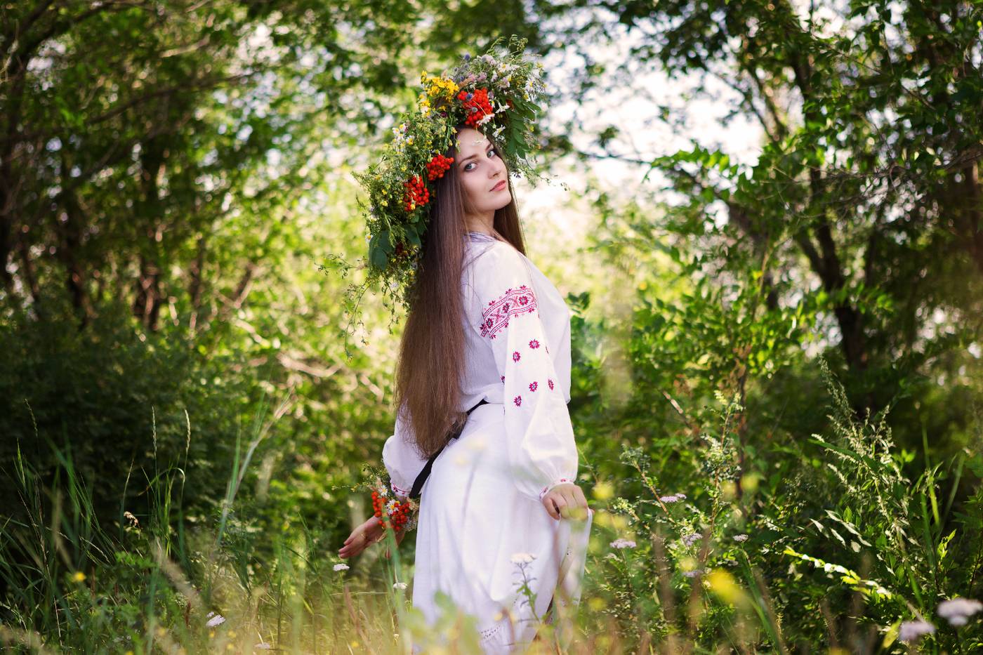 Slavic girls in Srinagar