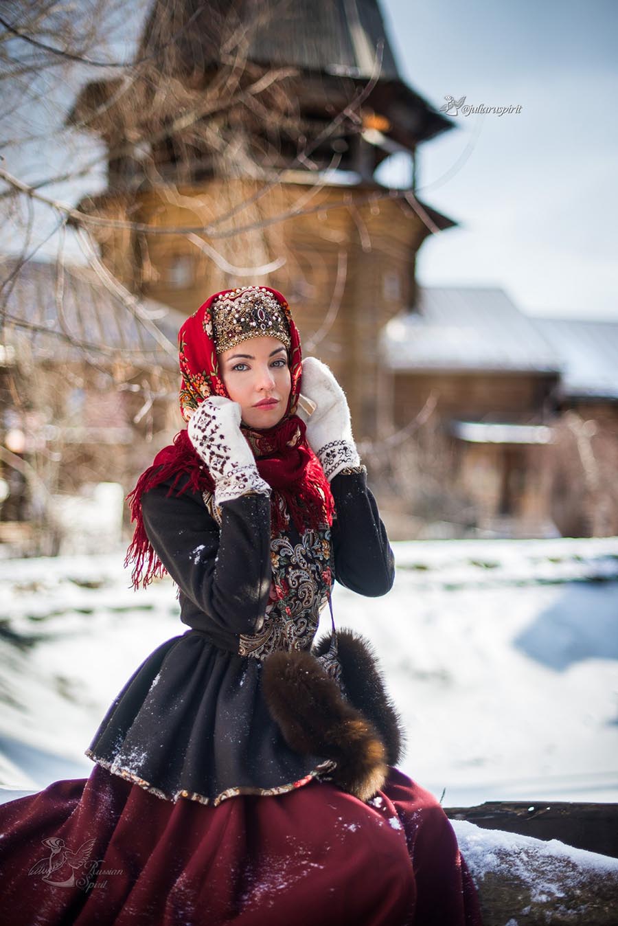Slavic girls in Srinagar